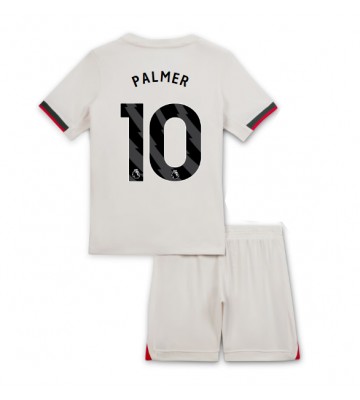 Chelsea Cole Palmer #10 Udebanetrøje Børn 2025-26 Kortærmet (+ Korte bukser)